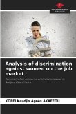 Analysis of discrimination against women on the job market