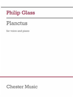 Glass - Planctus for Medium Voice and Piano