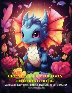 Cover CREATIVE FUN DRAGON COLORING BOOK