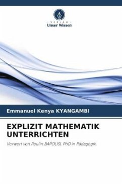 EXPLIZIT MATHEMATIK UNTERRICHTEN - Kenya KYANGAMBI, Emmanuel