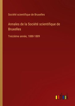 Annales de la Société scientifique de Bruxelles