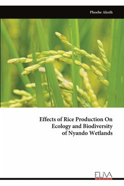 Cover Effects of Rice Production On Ecology and Biodiversity of Nyando Wetlands