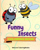 Funny Insects Coloring Book