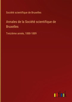 Annales de la Société scientifique de Bruxelles