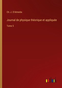 Journal de physique théorique et appliquée - D'Almeida, Ch. -J.