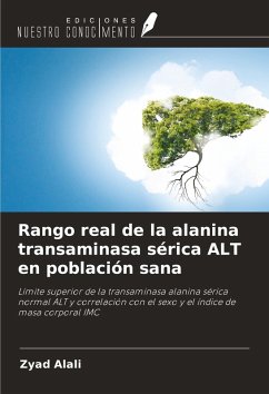 Cover Rango real de la alanina transaminasa sérica ALT en población sana