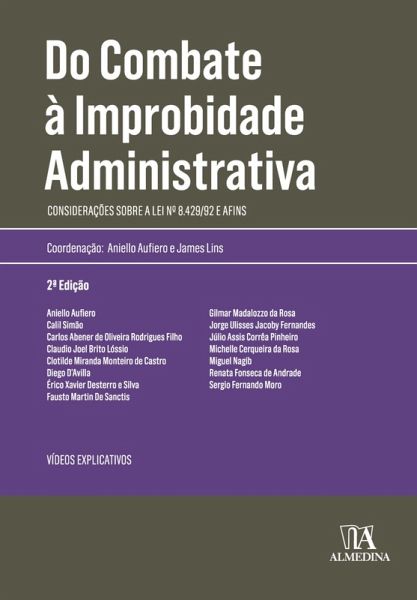 Do Combate à Improbidade Administrativa (eBook, ePUB) Do Combate à Improbidade Administrativa (eBook, ePUB)