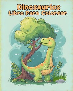 Libro Para Colorear de Dinosaurios - Sauseda, Sancha