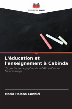 L'éducation et l'enseignement à Cabinda - Canhici, Maria Helena