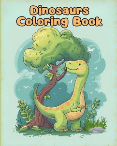 Dinosaurs Coloring Book - Sauseda, Sancha