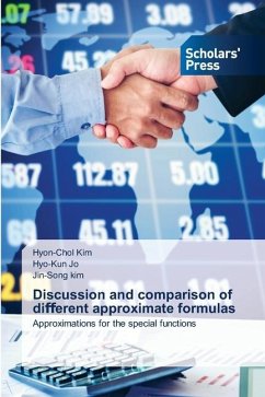 Discussion and comparison of di¿erent approximate formulas - Kim, Hyon-Chol;Jo, Hyo-Kun;kim, Jin-Song