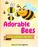 Adorable Bees Coloring Book