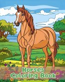 Horses Coloring Book