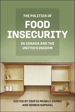 Cover The Politics of Food Insecurity in Canada and the United Kingdom