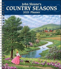 John Sloane's Country Seasons 12-Month 2025 Monthly/Weekly Planner Calendar - Sloane, John