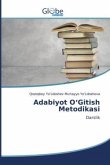 Adabiyot O¿Gitish Metodikasi