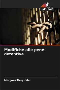 Modifiche alle pene detentive - Hery-Isler, Margaux