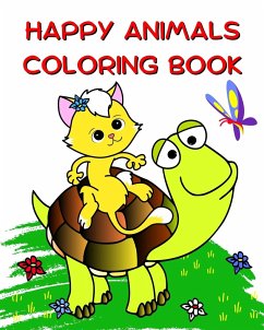 Happy Animals Coloring Book - Kim, Maryan Ben