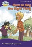 How to Say the Right Thing (eBook, ePUB)