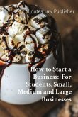 How to Start a Business (eBook, ePUB)