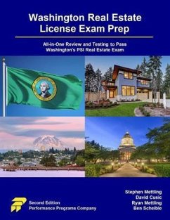 Washington Real Estate License Exam Prep (eBook, ePUB) - Mettling, Stephen; Cusic, David; Mettling, Ryan