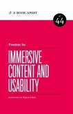 Immersive Content and Usability (eBook, ePUB)