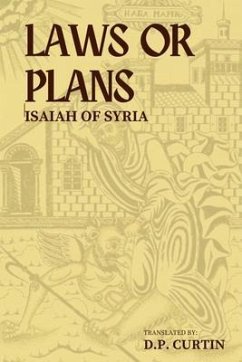 Laws or Plans (eBook, ePUB) - Isaiah of Syria