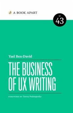 The Business of UX Writing (eBook, ePUB) - Ben-David, Yael