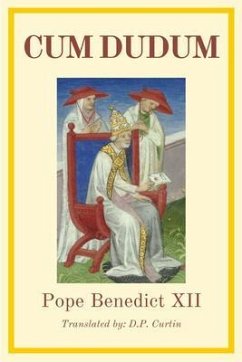 Cum Dudum (eBook, ePUB) - Pope Benedict XII