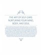 The Art of Self-Care (eBook, ePUB) - Bild 1