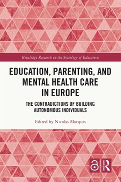 Cover Education, Parenting, and Mental Health Care in Europe (eBook, ePUB)