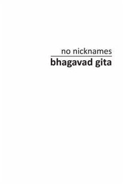 Cover no nicknames Bhagavad Gita (eBook, ePUB)