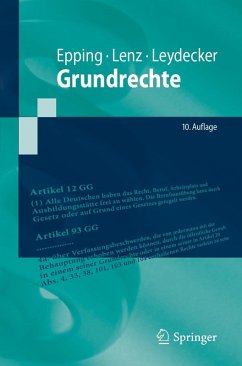 Grundrechte (eBook, PDF) - Epping, Volker; Lenz, Sebastian; Leydecker, Philipp
