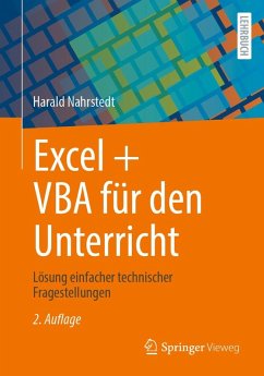 Cover Excel + VBA für den Unterricht (eBook, PDF)