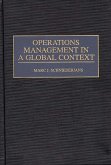 Operations Management in a Global Context (eBook, PDF)