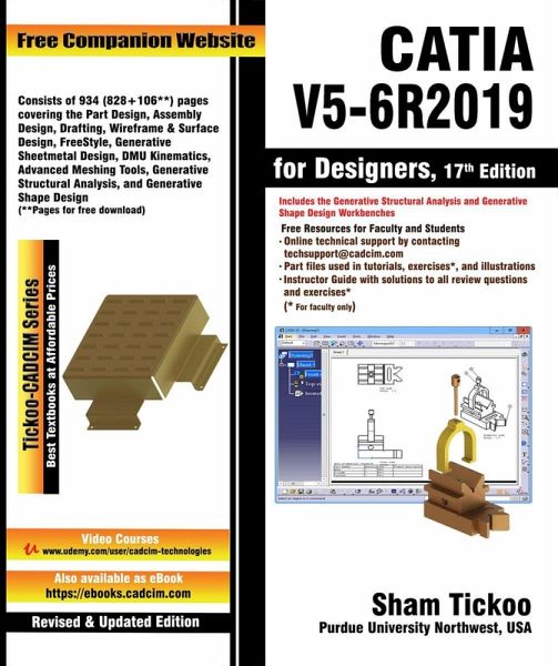 Catia V5-6R2019 for Designers 17th Edition (eBook, ePUB)