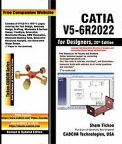 CATIA V5-6R2022 for Designers, 20th Edition (eBook, ePUB) - Tickoo, Sham