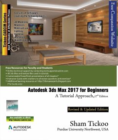 Autodesk 3ds Max 2017: A Comprehensive Guide, 17th Edition (eBook, ePUB) - Tickoo, Sham