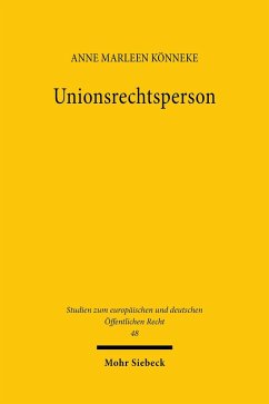 Unionsrechtsperson (eBook, PDF) - Könneke, Anne Marleen