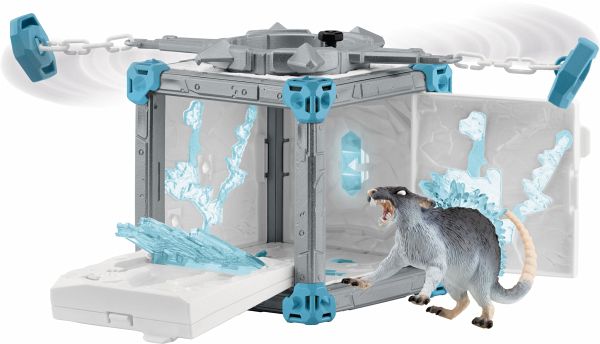 Schleich 42676 - Eldrador Creatures, BattleCave Eisratte, Spielset