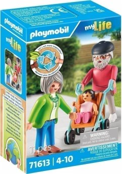 Cover PLAYMOBIL® 71613 Großeltern mit Baby