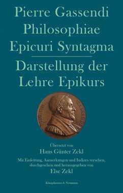 Philosophiae Epicuri Syntagma. Darstellung der Lehre Epikurs - Gassendi, Pierre