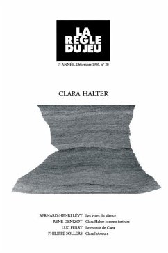 La règle du jeu n°20 - Sans Auteur La règle du jeu n°20 - Sans Auteur