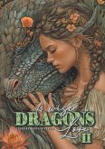 A wise Dragon´s Love Coloring Book for Adults 2