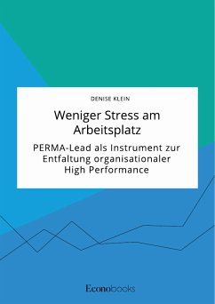 Weniger Stress am Arbeitsplatz. PERMA-Lead als Instrument zur Entfaltung organisationaler High Performance (eBook, PDF) - Klein, Denise