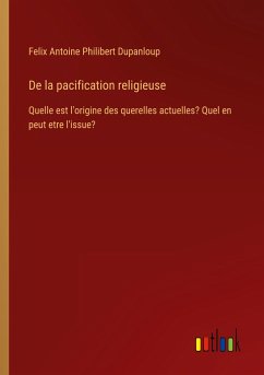 De la pacification religieuse