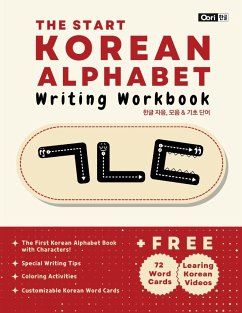 The Start Korean Alphabet Writing Workbook - Oori Hanguel; Hwang, Hyun Ji