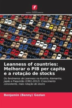 Leanness of countries: Melhorar o PIB per capita e a rotação de stocks - Gozlan, Benjamin (Benny)