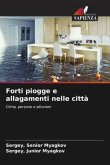 Forti piogge e allagamenti nelle città