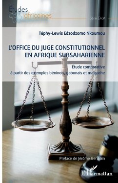 Cover L'office du juge constitutionnel en Afrique subsaharienne